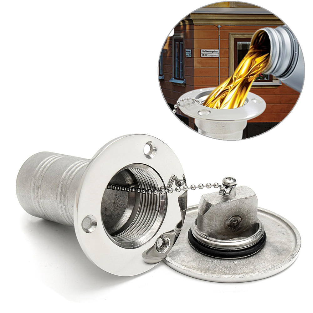 ACCIAIO Inossidabile catena chiave a4 Marine Grade INOX nel 316