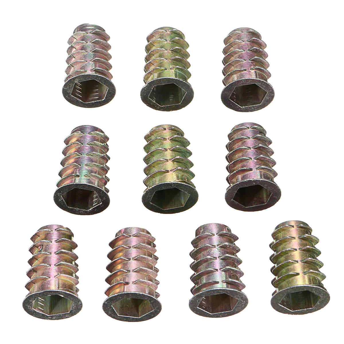 Tipo D Hex Tuercas Tornillos Nuts En Inserto Roscado Para Madera M4 M5