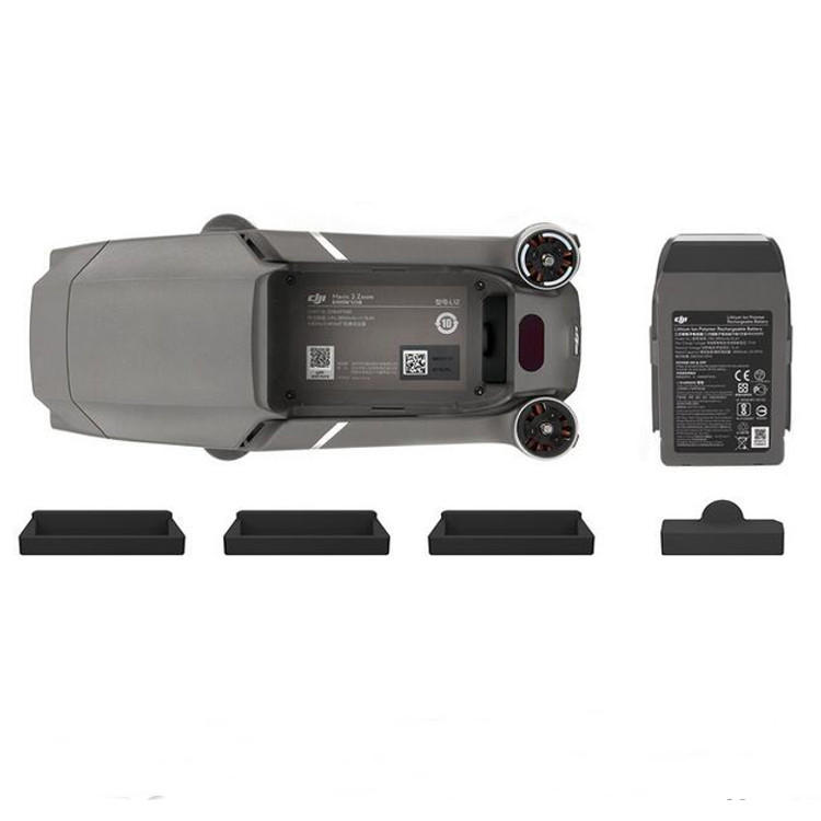 Sunnylife防塵ボディバッテリー端子充電プラグプロテクターカバーケースDJI Mavic 2ドローン
