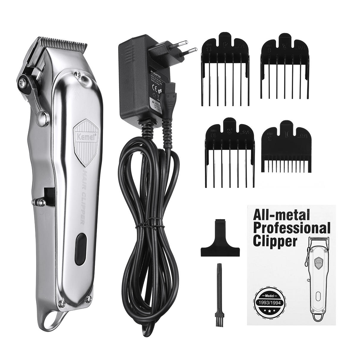 Professional Led Electric Hair Trimmers Rechargeable Cordless