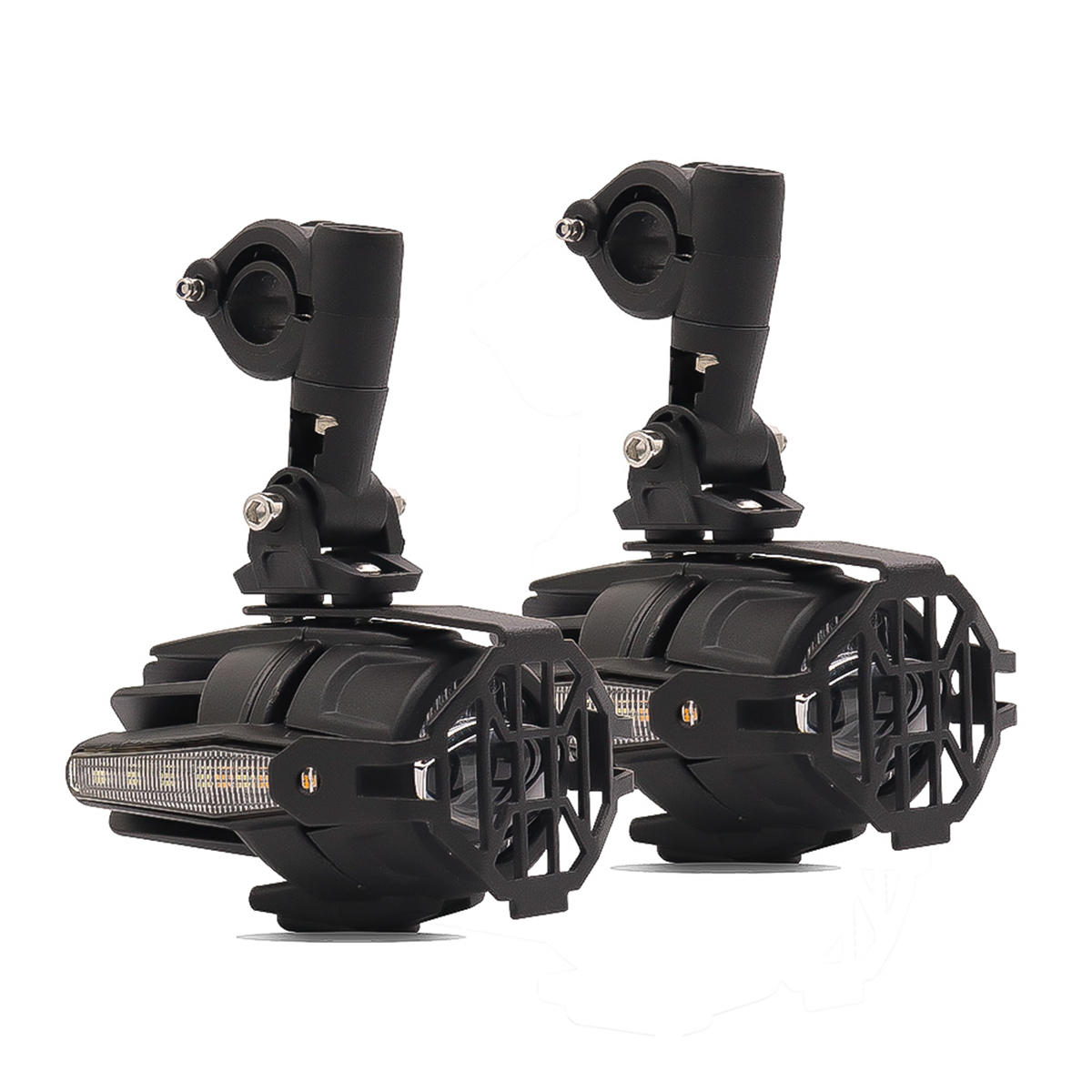 L/ámparas Auxiliares 40W, L/ámparas de conducci/ón de Haz puntual para Motocicletas universales BMW R1200GS F800GS Luces de Niebla de la Motocicleta LED
