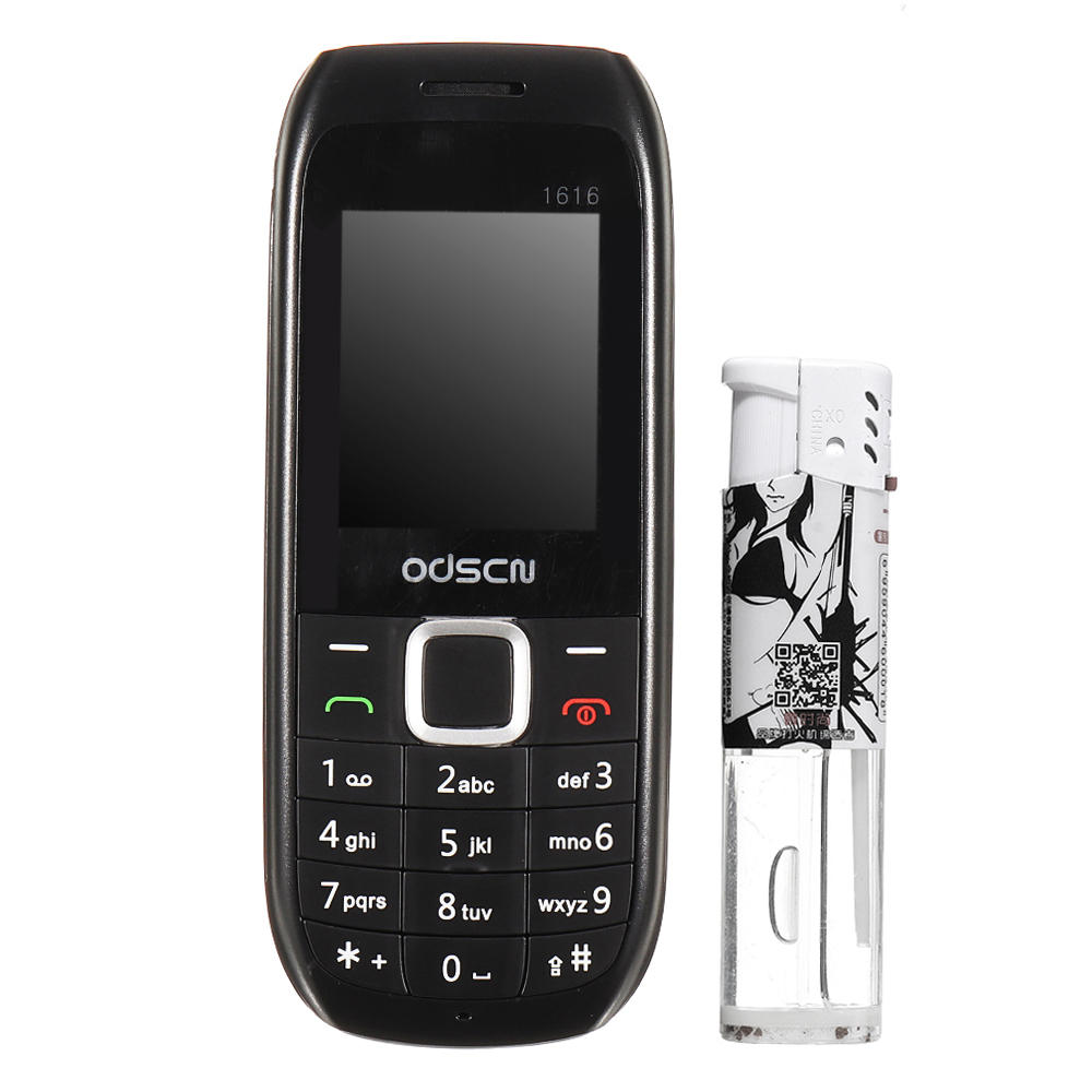 ODSCN 1616 1,77 Zoll 3000mAh FM Radio WhatsApp Bluetooth Vibration Dual-SIM-Karte Dual Stand Feature Phone