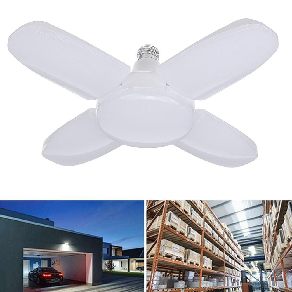 Ac220v 60w Pure White Einstellbare E27 Led Deformable Garage Shop Gluhbirne Fur Lager Keller