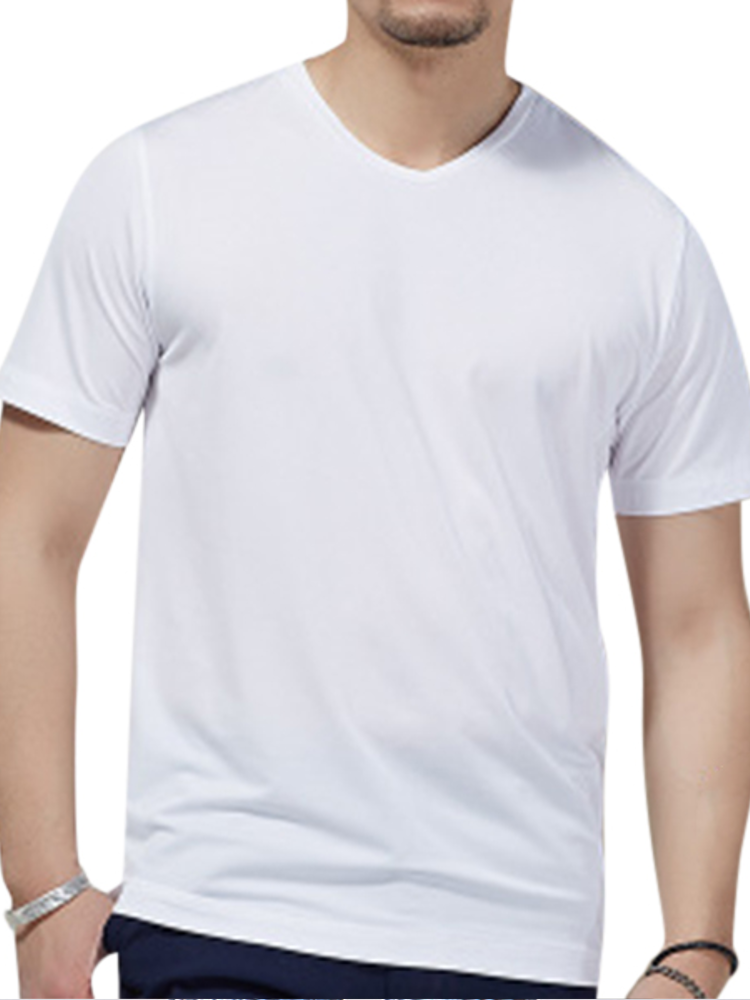 maglietta bianca uomo
