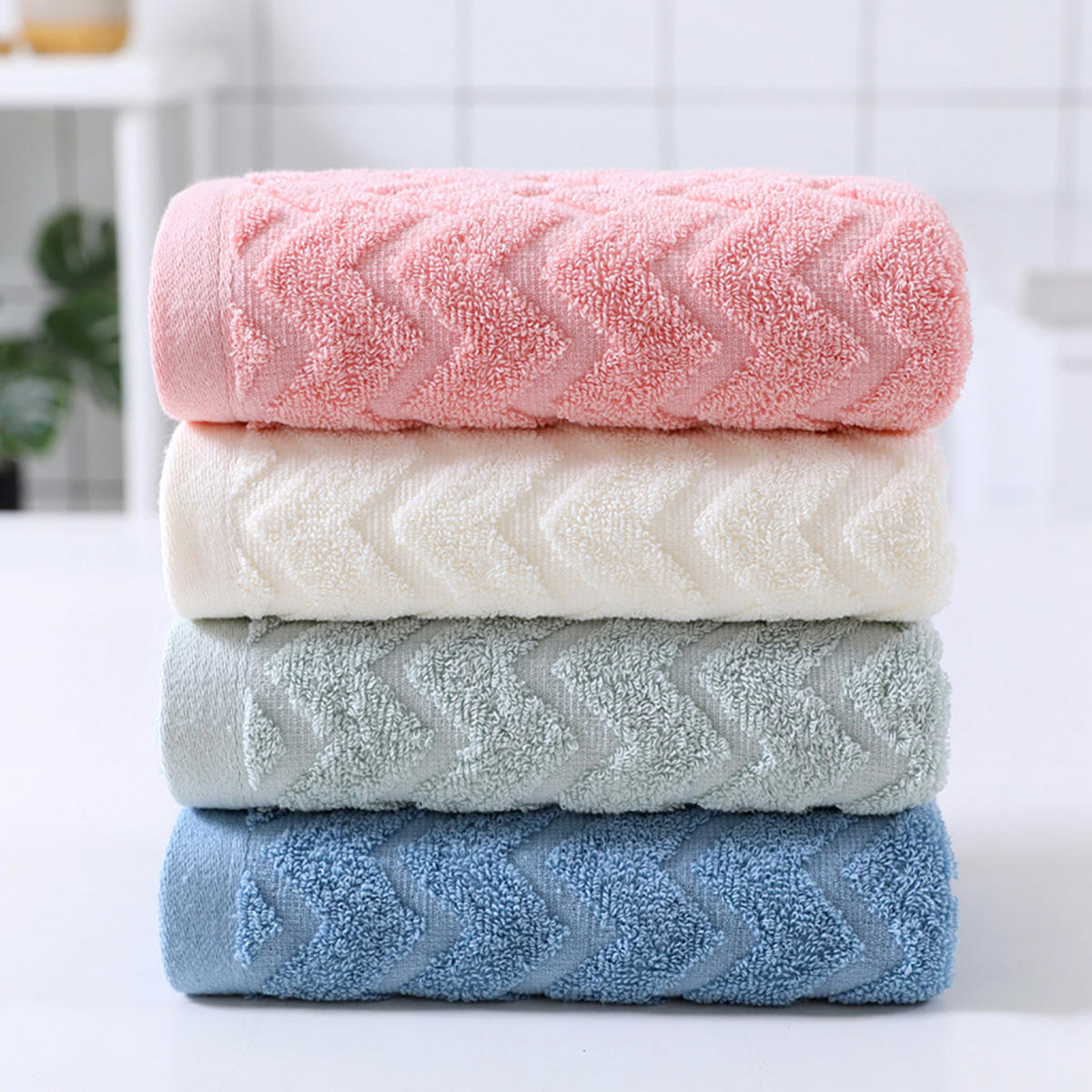 Toutes les tailles serviettes Moelleux Doux Coton salle de bain main Chiffons couleurs Bath Sheet