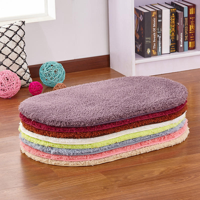 Mrosaa Soft Badematten Schlafzimmer Badezimmer Teppich Pluschmatte