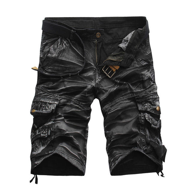 Men's Large Size Multi-pocket Loose Casual Five-pants Tooling Shorts Camouflage Pants Men's Large Size Multi-pocket Loose Casual Five-pants Tooling Shorts Camouflage Pants