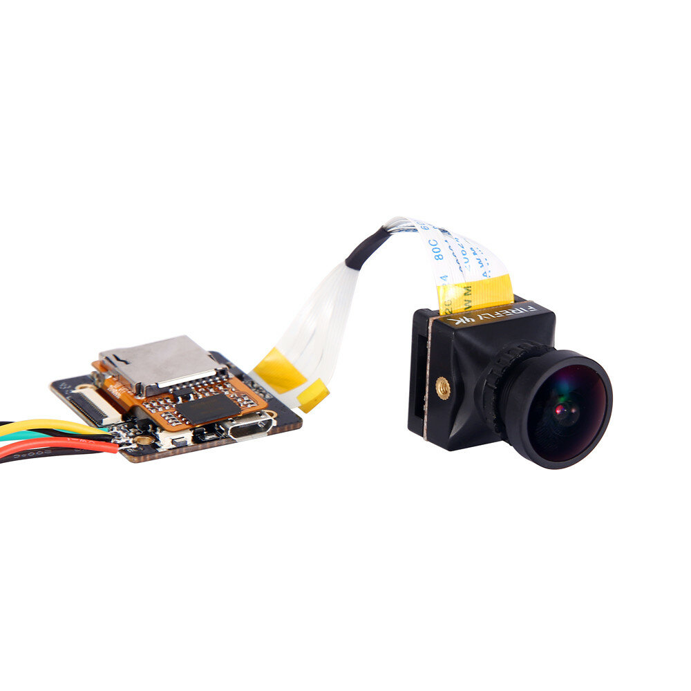 Hawkeye Firefly Split Mini رواية 4K 170 Degree عالي الوضوح Recorder DVR FPV الة تصوير WDR مفرد Board مدمج Mic Low Latency TV Output for RC Drone Airplane