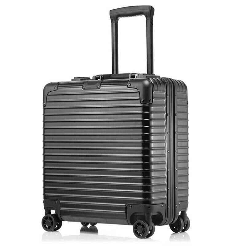 Valigia per trolley ORMIE 18L in lega di alluminio TSA serratura Valigia per trolley regolabile con tirante regolabile