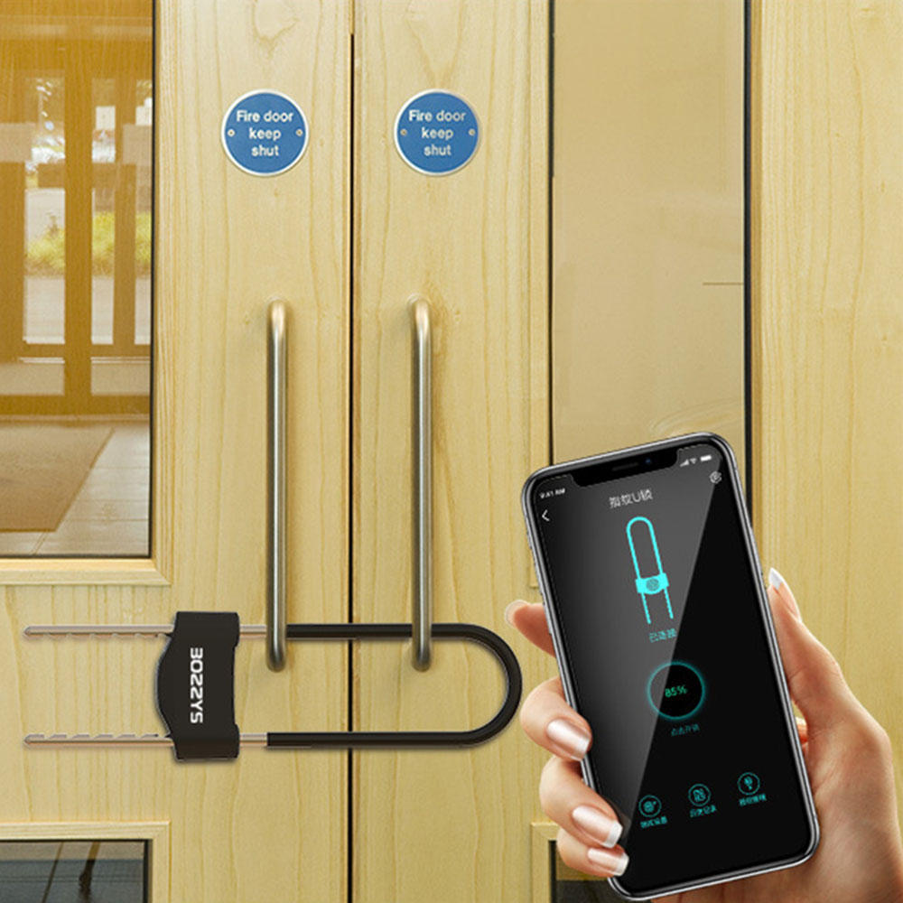 Bozzys U3 Fingerprint U Shape Lock Smart Bluetooth App Control