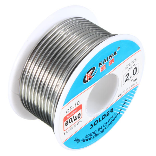20 G 1 mm 60//40 2/% Flux Stagno Piombo Saldatura Filo Bobina Saldatura Rosin Core