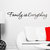 DIY Family is Everything Removable Home Decor Art Vinyl Quote Wall Sticker