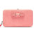 Women Candy Color Bowkot 5.5 Inch Phone Wallets Case Hasp Long Purse Clutches For Iphone Samsung