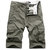 Summer Mens 30-44  Size Multi Pocket Cargo Shorts Fifth Breathable Loose Casual Shorts