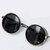 Unisexo Vintage UV400 Gafas del Sol Steampunk Lente de Espejo Redondo