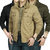 Mens Military Cotton Wearable Brusttaschen Rei&szlig;verschluss Outwear Jacke