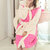 Women Men Comfy Hooded Bathrobe Zagęścić Coral Velvet Lovely Animals Robes