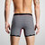 メンズファッションストライプスポーツアンチ摩擦ライディングボクサーコットン下着