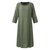 Casual Kobiety Pure Color Hollow Out Łączenie Vintage Maxi Dress