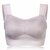 C&oacute;modo chaleco inal&aacute;mbrico de seda con leche Sujetadores transpirables con busto completo Yoga