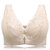 Sexy Lace No Pads Wireless Back Verschluss 4 Haken Fixed Straps Gather BH