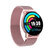 Newwear Q20 HD &Eacute;cran bord &agrave; bord Cycle physiologique de fr&eacute;quence cardiaque Affichage du message Appel rejet&eacute; 30 jours veille Montre intelligente 