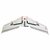 Rettile S800 V2 SKY SHADOW 820mm Apertura alare grigio FPV EPP Flying Wing Racer RC Airplane KIT