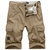Summer Mens 30-44  Size Multi Pocket Cargo Shorts Fifth Breathable Loose Casual Shorts
