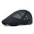 Heren Leisure maas Ademende Baret Hoed Outdoor Sport Effen Krantenjongen Cabbie Platte Cap Vizier 