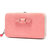 Women Candy Color Bowkot 5.5 Inch Phone Wallets Case Hasp Long Purse Clutches For Iphone Samsung