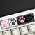 Cat Claw Keycap PBT the Cherry Blossom Keycap voor mechanisch toetsenbord roze zwart