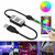 0.5m 2m 3m 5m 5050 Impermeabile bluetooth APP Controllo RGB USB LED Striscia Luce KTV Hotel Home Decor