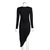 Sexy Hot Hollow Out Slit Slim  Long Sleeve Cotton Evening Party Dress