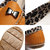 Mocassins &agrave; la mode pour l&eacute;opard occasionnels pantoufles Soft en cuir simples chaussures
