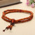 108Pcs Vintage Multilayer Sandalwood Buddhist Buddha Prayer Beads Bracelet for Men Women