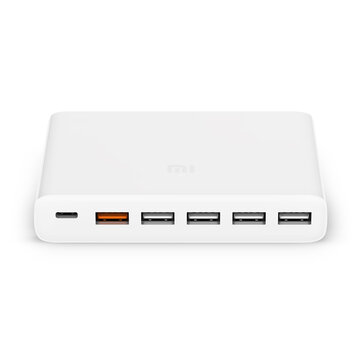 Original Xiaomi USB-C 60W Ladegerät Type-C & USB-A 6 Ports Ausgang Dual QC 3.0 Schnellladegerät