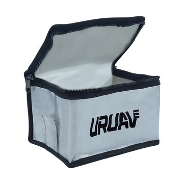 URUAV UR11 Fireproof Explosionproof LiPo Battery Portable Safety Bag Built-in Charging 14X16X21mm