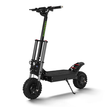 LANGFEITE&nbsp;T8&nbsp;1200Wx2&nbsp;Dual&nbsp;Motor&nbsp;26Ah 11inch Elektrische Scooter opklapbaar Topsnelheid 70 km / h Max. Belasting 150 kg dubbele remsysteem EU-stekker