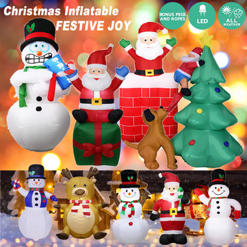 1 8m Christmas Inflatable Pop Up Santa Xmas Decoration Toys