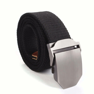 Mens Canvas Military Style Belt Web Waistband