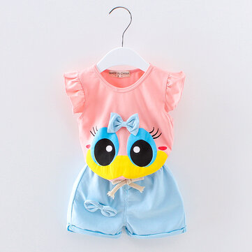 Kinder Kinder Baby Tops + Shorts Set