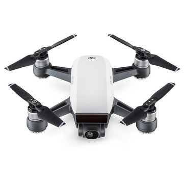 (Official Refurbished Unit) DJI Spark 2KM FPV with 12MP 2-Axis Mechanical Gimbal Camera QuickShot Gesture Mode RC Drone Quadcopter