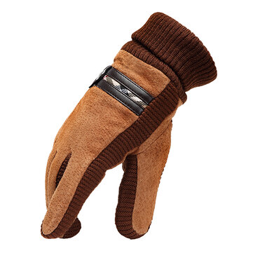 Unisex piel de cerdo guantes de conducción de bicicleta de lino de coral lino bici al aire libre guantes para hombres mujeres