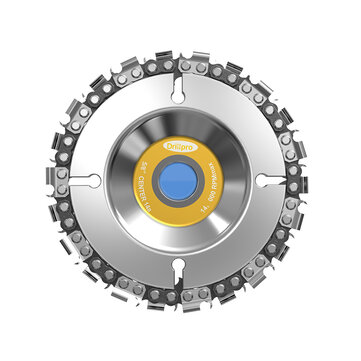 Drillpro 4 Polegada Grinder Cadeia Disco 22 Dente Madeira Cinzelando Disco Para 100/115 Rebarbadora
