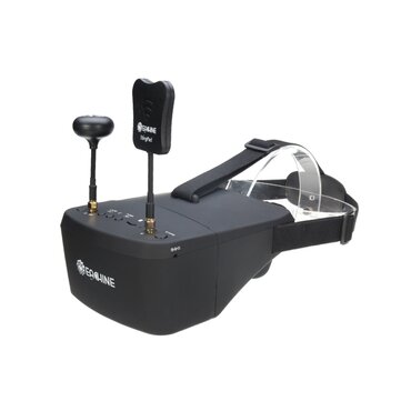 Eachine EV800D 5.8 جرام 40ch التنوع فبف نظارات 5 بوصة 800 * 480 فيديو سماعة HD دفر بناء في البطارية