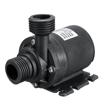 S$13.10 31% ZYW680 Mini DC 24V Water Pump Ultra Quiet 5.5m Lift Brushless Motor Submersible Water Pump Electrical Equipment & Supplies from Tools, Industrial & Scientific on banggood.com