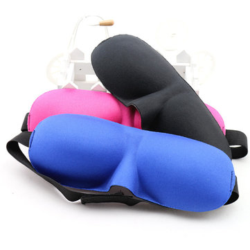 Honana DX-E1 3D Portable Soft Travel Schlaf Rest Aid Augenmaske Cover Augenmuster Schlafmaske