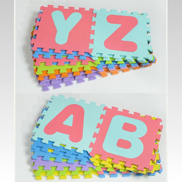 Baby Alphabet Number Foam Exercise Floor Kids Puzzle Play Mat