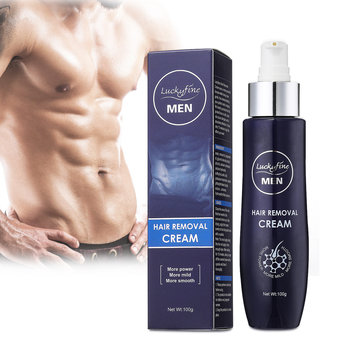 Luckyfine Mens Hair Removal Cream Extra Gentle Hair Growth At