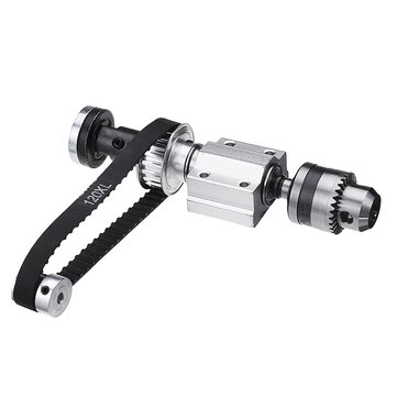 Machifit No Power Spindle Assembly Pequeno Torno Acessórios Aparar Cinto JTO / B10/B12/B16 Broca Chuck Set